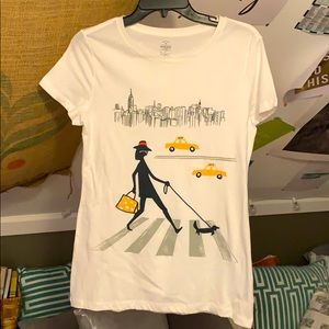 GAP embellished graphic tee; S; never worn!